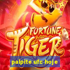 palpite ufc hoje